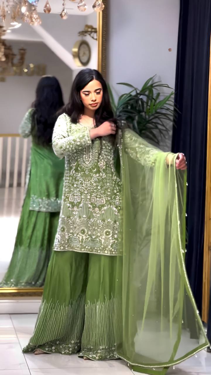 Suit & Sharara Suit